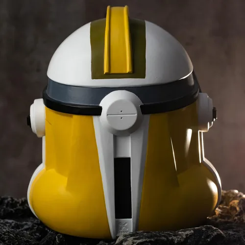 Vista 5 de DressVoguer Commander Bly - Casco de la serie SW para disfraz de Halloween, cosplay, máscara de accesorios coleccionables (casco Commander Bly)