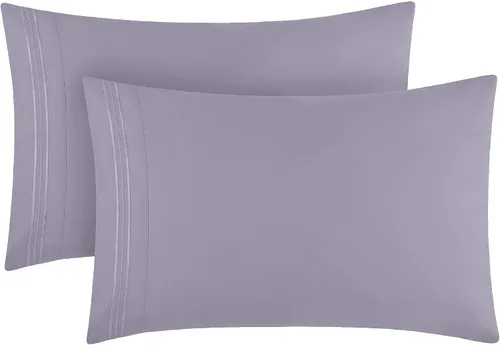 Vista 38 de Mellanni Fundas de almohada de lujo, extrasuaves, refrescantes, fundas de almohada de 12 piezas de la colección icónica, cierre de sobre