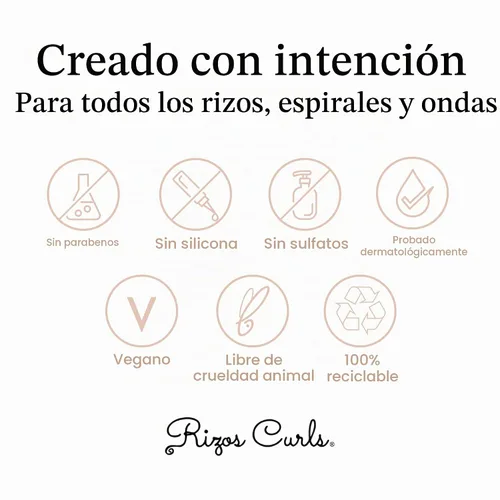Vista 7 de Rizos Curls Acondicionador profundo de viaje, fortalece e hidrata el cabello mientras controla el encrespamiento, añade suavidad y manejabilidad