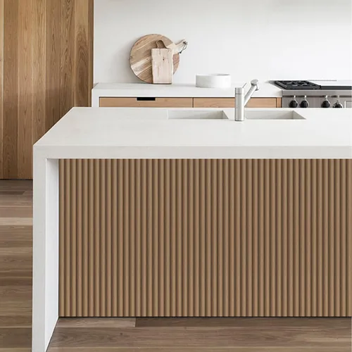 Vista 6 de Papel tapiz autoadhesivo con listones de madera, papel de contacto autoadhesivo de 11.8 x 118 pulgadas con efecto 3D, papel tapiz de madera extraíble