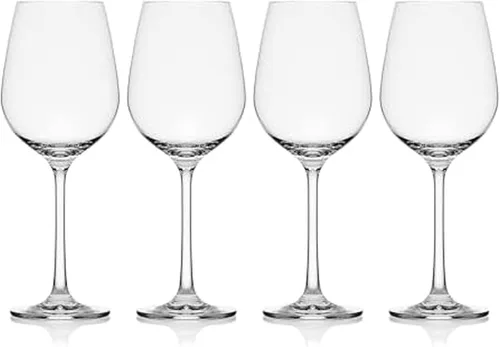 Vista 13 de Mikasa Lana - Copas de champán (4 unidades, 8.25 onzas), transparentes