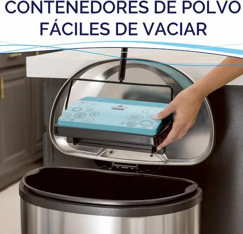 Vista 6 de BISSELL Refresh - Barredora manual - Pirouette, 2199, Azul