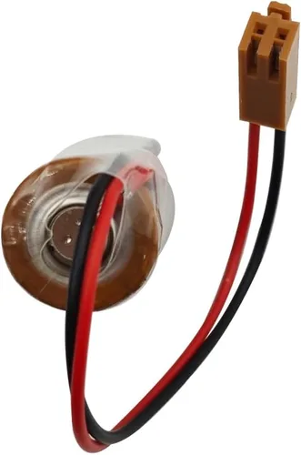 Vista 6 de KAKAA - Batería de litio de 3 V, 2000 mAh, CR2/38.L, para Fuji CR2/3 8.L 3 V, PLC, FDK CR17/33 con enchufe marrón