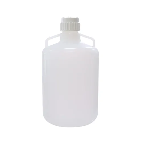 Vista 6 de Carboy redondo de 10L, material PP, graduación moldeada, con mango de elevación de hombro integrado, IN-CAB10