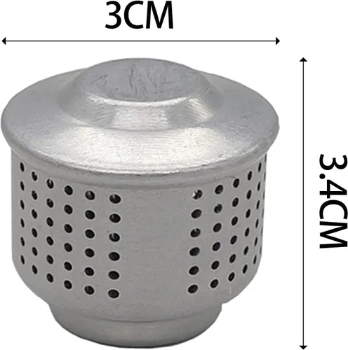 Vista 5 de Fenteer Aluminio Moka Cafetera Cubierta A Prueba De Salpicaduras Cafetera Accesorios De Protección De Salpicaduras Profesional Mano De Trabajo Fino