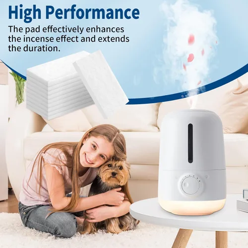 Vista 4 de Paquete de 30 almohadillas de aroma humidificador sin perfume, filtros de repuesto compatibles con Frida Baby 3 en 1 humidificador de llenado