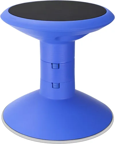 Vista 16 de Storex Taburete de inclinación activa: asiento ergonómico para espacio de oficina flexible y escritorios de pie, altura ajustable de 12 a 24 Negro