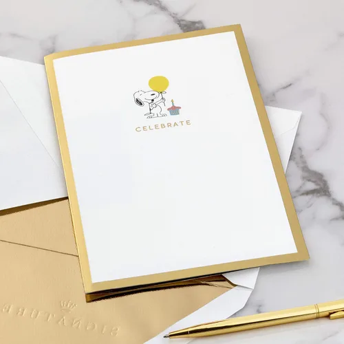 Vista 2 de Hallmark Signature Paper Wonder Peanuts Pop Up Tarjeta de cumpleaños (Celebrate)