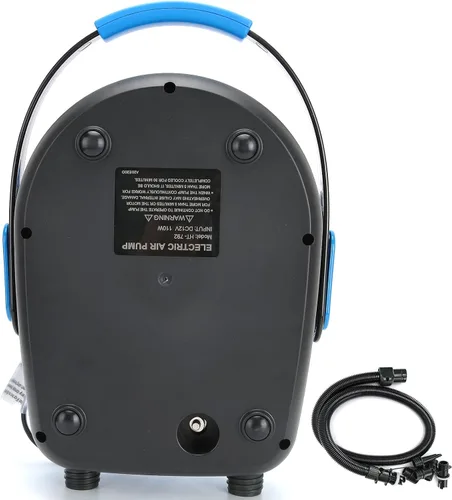 Vista 4 de Tbest Bomba de aire eléctrica portátil, bomba de aire eléctrica HT‑792 20PSI 12V inflable Kayak piscina al aire libre inflador de alta presión
