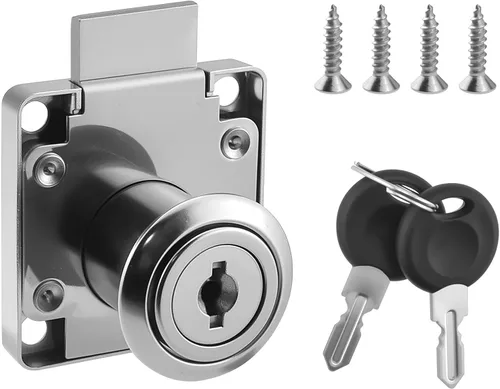 Vista 8 de SDTC Tech Kit de cerradura de cajón de escritorio y perforador de puerta, diámetro de apertura de 0.75 pulgadas / 0.748 in para paneles de puerta