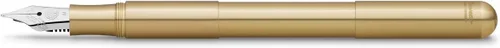 Vista 7 de Kaweco SUPRA - Pluma estilográfica negra I exclusiva para cartuchos de tinta, incluye caja de metal retro I pluma estilográfica 6.5 in I Nib: M