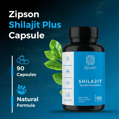Vista 2 de Shilajit Plus Cápsulas de apoyo energético natural, 90 unidades, con apoyo inmunológico