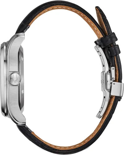 Vista 2 de Bulova Men's Classic 6 Hand Power Reserve Leather Strap Watch