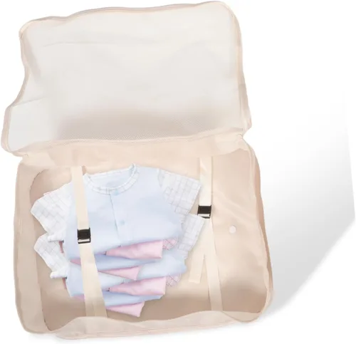Vista 4 de NOLITOY Juego de 7 cubos de equipaje de viaje para equipaje de capacidad, bolsas organizadoras para ropa, zapatos, artículos de tocador, bolsas