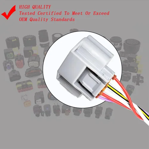 Vista 5 de Sensor de flujo de aire masivo Conector Conector de Coleta Arnés 22680-1MG0A AFH60M-39 Reemplazo para Nissan Infinity