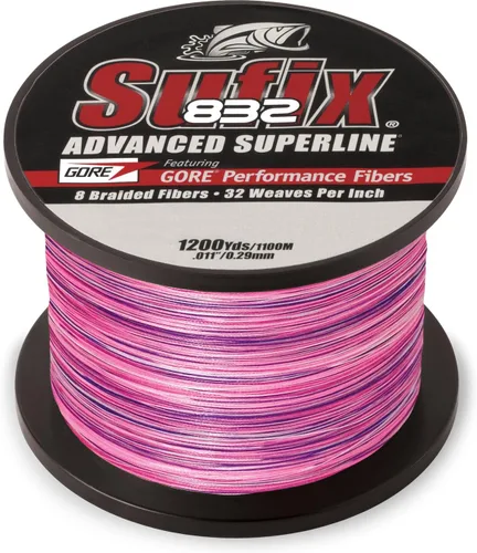 Vista 18 de Sufix 832 Advanced Superline Cuerda de pescar trenzada - 150 yardas Camo