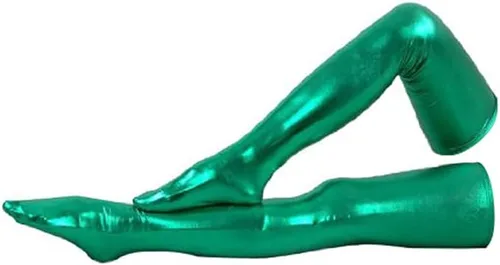 Vista 9 de Seeksmile Calcetín ajustado unisex de elastano metálico brillante
