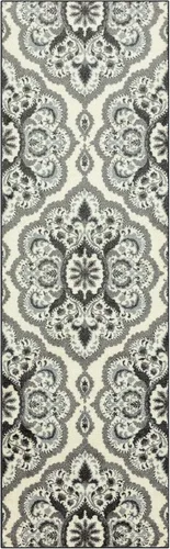 Vista 36 de Maples Rugs Vivian Medallion - Alfombra de área, fabricada en Estados Unidos, lavable, antideslizante, alfombra de interior para cocina, entrada