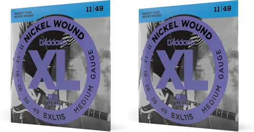 Vista 41 de D'Addario XL EXL157 - Cuerdas de níquel para guitarra eléctrica de 6 cuerdas, entonación perfecta, sensación consistente, durabilidad fiable
