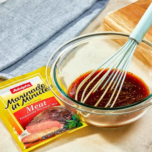 Vista 7 de Adolph's Marinade In Minutes - Adobo ablandador de carne original, 1 onza (paquete de 24)
