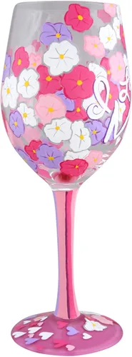 Vista 5 de Enesco Copa de vino I Love You Mom, STD, Multicolor