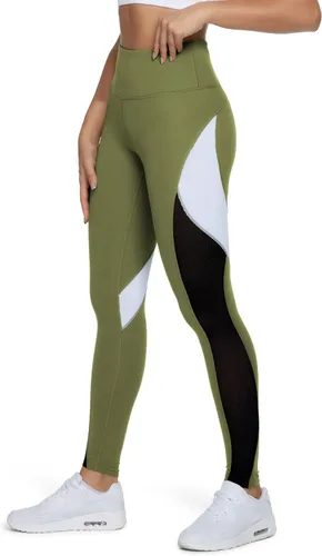 Vista 42 de Malla Queenieke 8030 de yoga, para correr, leggings con color combinado, para mujer