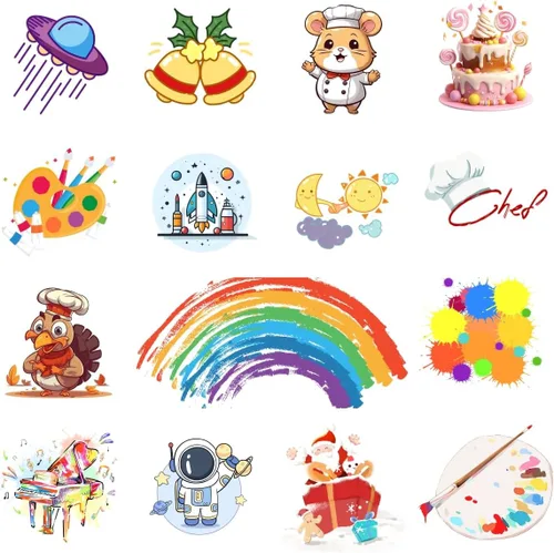 Vista 5 de Juego de delantal personalizado y sombrero de chef con nombre personalizado para niños y sombrero de chef ajustable para cocinar, hornear, cocina