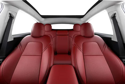 Vista 26 de Funda INCH EMPIRE para asiento de coche, ajuste personalizado para Tesla Model 3, protector de cojín de asiento de cuero sintético para 2017 2018