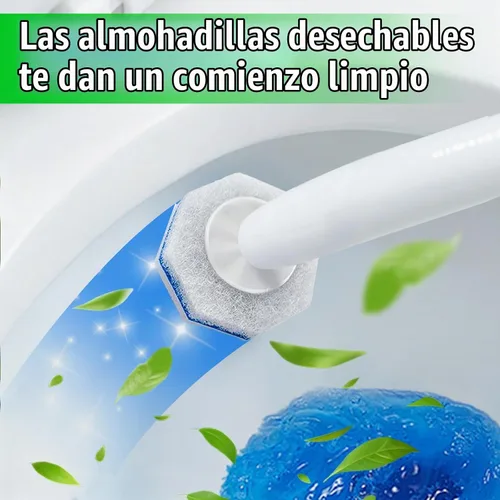 Vista 4 de 40 recambios de varilla de inodoro para Clorox, 4 almohadillas de repuesto para limpiador de inodoros para sistema de varita Clorox, cepillo