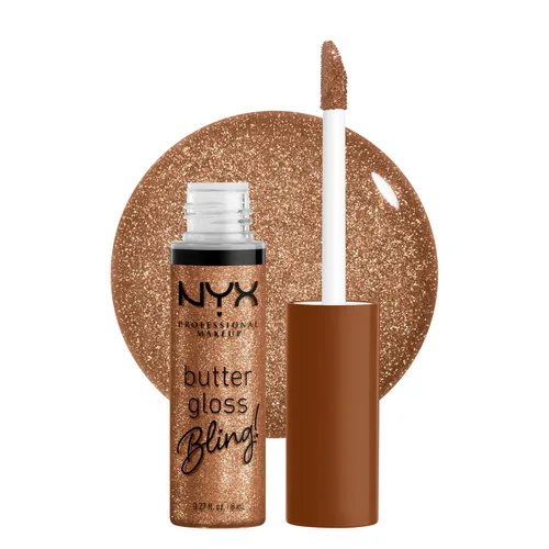 Vista 50 de NYX MAQUILLAJE PROFESIONAL Brillo de mantequilla, brillo de labios no pegajoso, - Eclair (rosa)