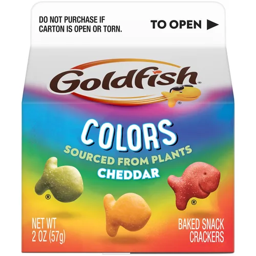 Vista 12 de Goldfish Galletas de queso cheddar para bebé, bolsa de 7.2 onzas
