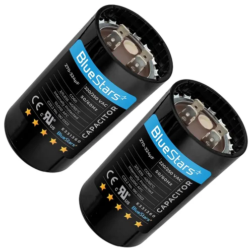 Vista 22 de BlueStars - Condensador de arranque de motor MFD 220-250V 216-259 uF