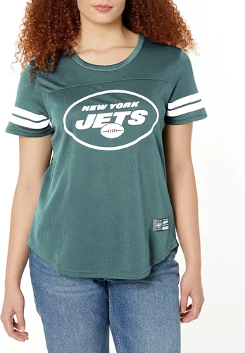 Vista 26 de Ultra Game Women's NFL Official Soft Mesh Varsity Stripe T-Shirt