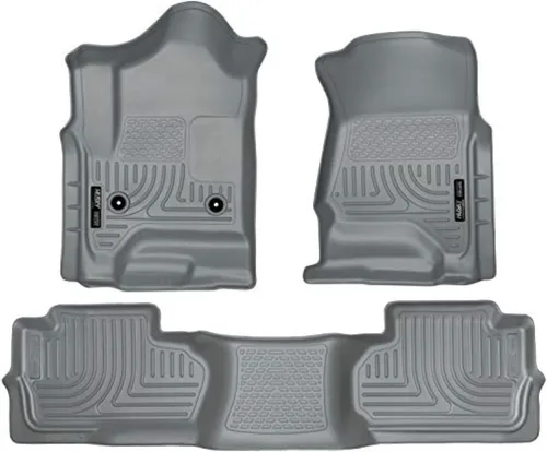 Vista 13 de Husky Liners Forros para el asiento delantero y segundo asiento se adapta a Silverado 14-18 Negro