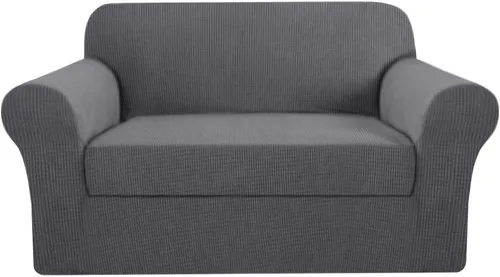 Vista 51 de H.VERSAILTEX - 2 fundas protectoras de licra suave Jacquard para respaldo de silla, lavable a máquina