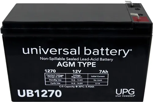 Vista 4 de UPG Batería UB1270-12V 7AH SLA