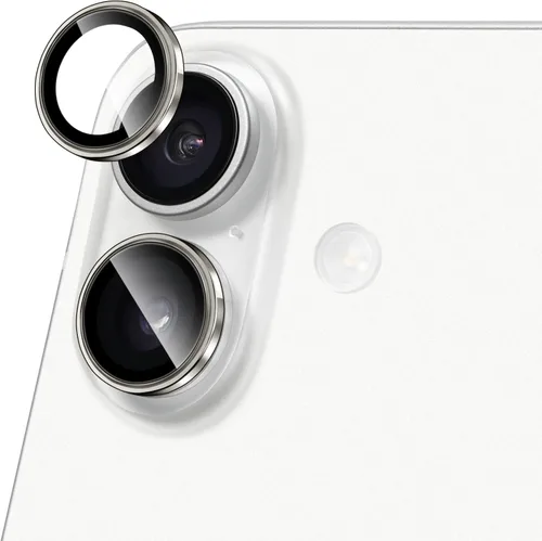 Vista 22 de Compatible con iPhone 13 Pro para iPhone 13 Pro Max, protector de lente de cámara antiarañazos, vidrio templado 9H, protector de cámara de metal a