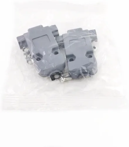 Vista 3 de 10PCS VGA macho DB15 3fila HD15 15Pin soldadura Copa Conectores Kit