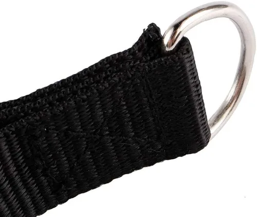 Vista 5 de CHICIRIS Cuerda de resistencia para gimnasio, mango de banda de resistencia de 154.3 lbs, mango de cable resistente, color negro para ejercicios