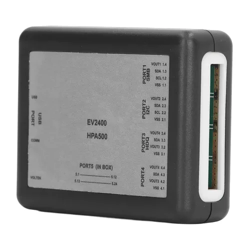 Vista 9 de Caja de reparación de batería, SMB Comm Box EV2400 Caja de depuración de detección de batería con cable de conexión, con módulo regulador de voltaje