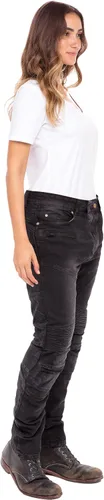 Vista 3 de Skylinewears Women's Reinforced Motorcycle Riding Jeans Biker Racing Pants with Aramid Lining and Removable Padding