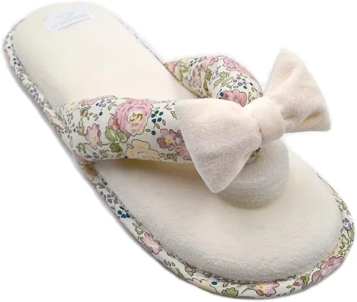 Vista 2 de Millffy womens Summer Slippers Coral Slippers flip Flops Japanese Slippers Floral Slippers