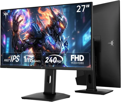 Vista 19 de KTC M27P6S Monitor para juegos mini LED 4K de 27 pulgadas, modo dual de Blanco