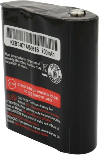 Vista 7 de Paquete de 2 baterías de radio bidireccional NiMH de repuesto de 700 mAh 3.6 V para radios Motorola Talkabout MS350R MT350R EM1000 MC220R MR355