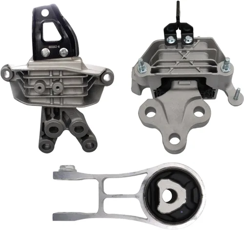 Vista 177 de TRQ Kit de montaje de motor de transmisión de motor de 5 piezas compatible con Ford Five Hundred Montego 6sp Auto AT 2005 - 2007