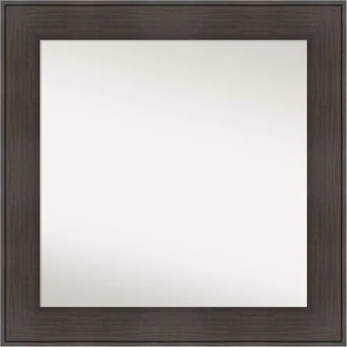 Vista 116 de Amanti Art Espejo personalizado, espejo de baño de veta de madera rústica William, espejo de pared o espejo de tocador de baño sobre el fregadero