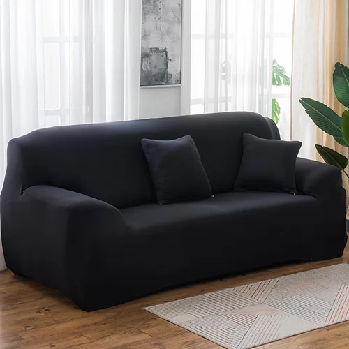 Vista 26 de Morbuy Funda súper elástica para sofá, 4 piezas de elastano, funda de sofá modular de color sólido con parte inferior elástica, protector de muebles
