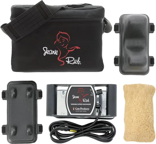 Vista 11 de Kit de masaje Core Jeanie Rub Deluxe con masajeador de velocidad variable