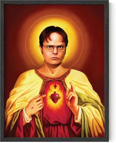Vista 16 de HAUS AND HUES The Office Dwight Schrute - Póster de arte de pared para programas de televisión, carteles divertidos, mercancía