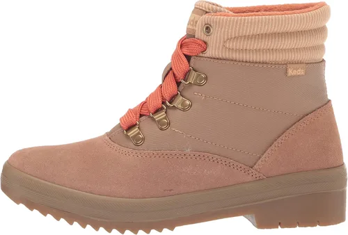 Vista 8 de Keds Botas de campamento de gamuza para mujer de sarga spalash terciopelo lluvia